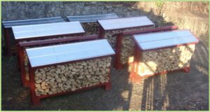 <b>The Cordwood Cubby</b><br><em>Simple, Sturdy Firewood Storage </br></em>