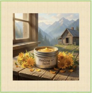 <B>Organic Arnica & St. John's Salve</b><br><em>Sore Muscle and Bruise Relief</br></em>